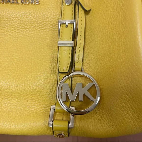 Michael Kors Yellow Leather Satchel – Never Used - Picture 2 of 14